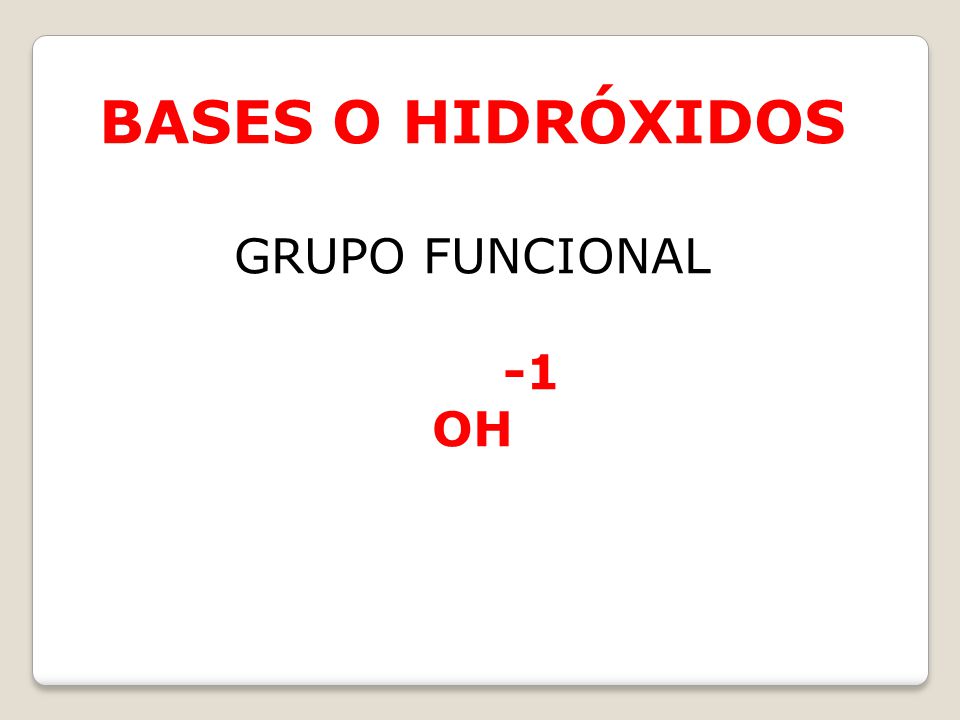 Usos De Las Bases O Hidroxidos Buick